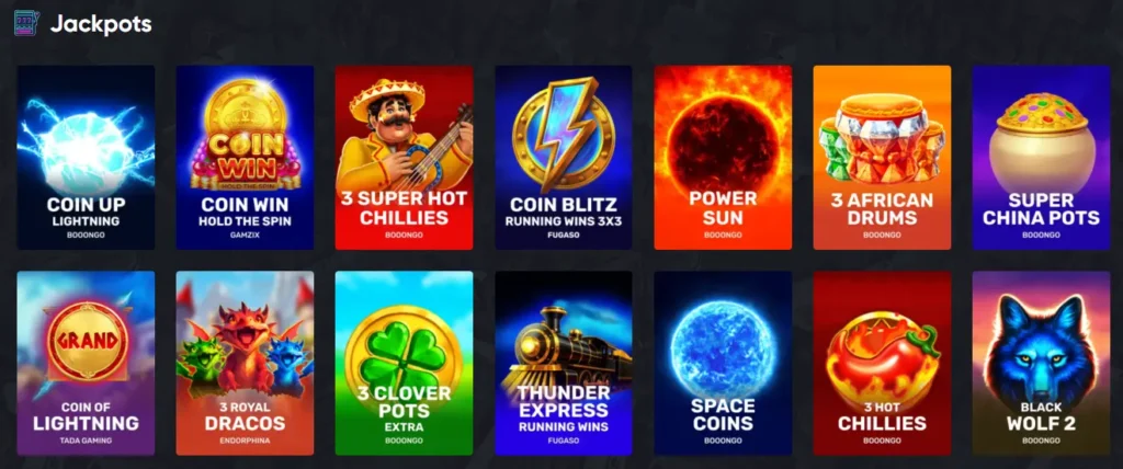 Britsino Casino Jackpot Slots